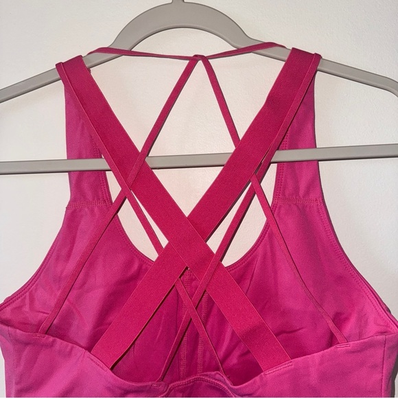 Balance The Aura Strappy Sports Bra Pink Large - Picture 4 of 5